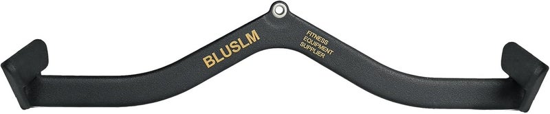 BLUSLM LAT Pull Down Bar for Cable Machine, LAT Pulldown Attachments T Bar V Bar Cable Attachment, Back Tricep Bar Strength Training Handle - Image 1
